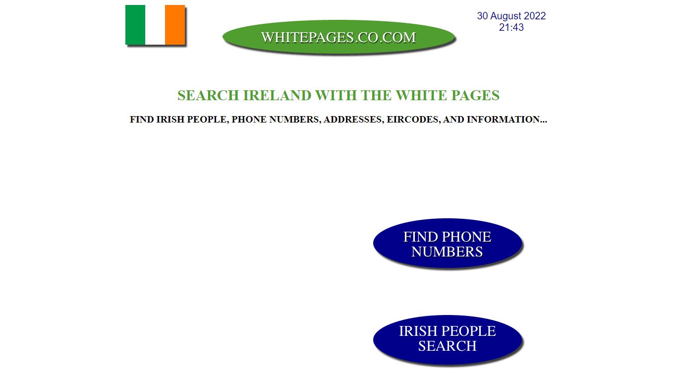 Irish White Pages - Residential Phone Numbers - .co.com